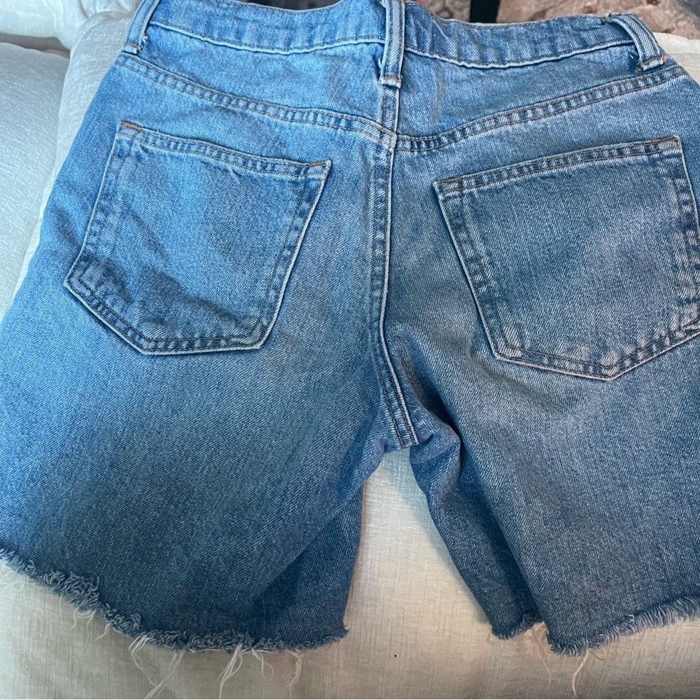 Everlane W Relaxed Short Denim Jean Size 25 - Picture 5 of 5